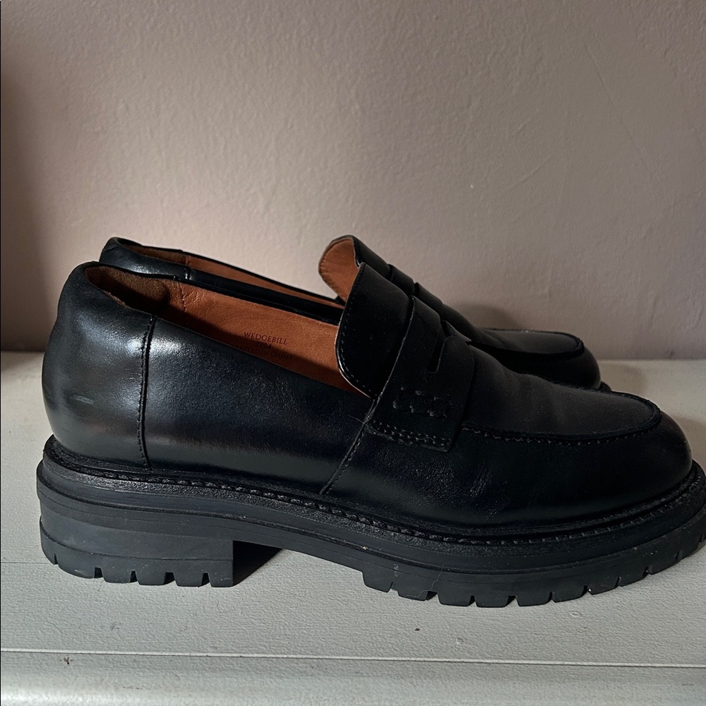 Bared Footwear Wedgebill Leather Loafers - Picture 6 of 11